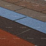 Wholesale Building Materials Roofing Shingles Price Red Blue Black Asphalt Roofing Shingles