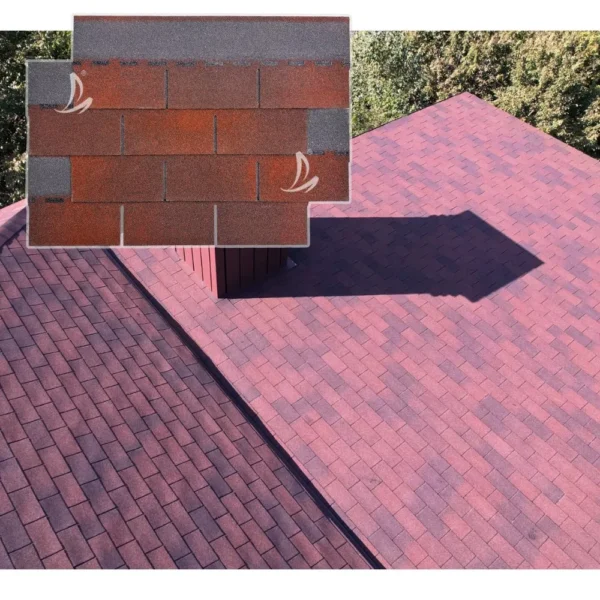 Wholesale-Price Building Materials Laminated Bitumen Roof Tiles Asphalt Roofing Shingles for Outdoor