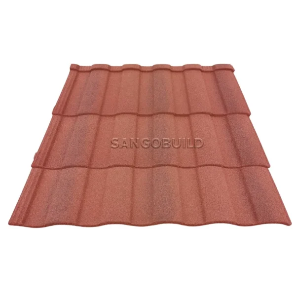 Withstand Extreme Conditions Stone Coated Metal Roofing Sheet Roof Shingles