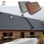 Wonergy BIPV Solar Roof Tiles 87W 220V Solar Panel Powered Electricity Solar Roofing Tile