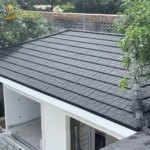 Zambia Colorful Stone Coated Metal Roof Tile