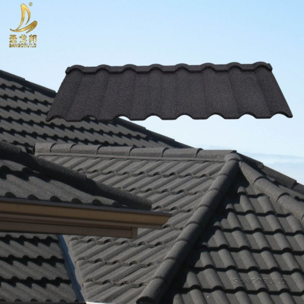 Zimbabwe India Ireland Hot Sale Zinc Roofing Sheet Roofing Material Stone Coated Steel Roofing Tile